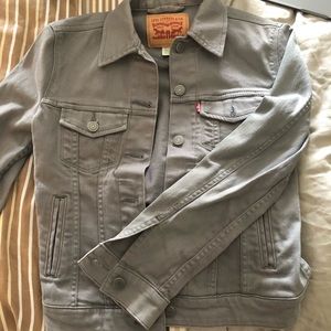 Levi’s Light Grey Trucker Jean Jacket